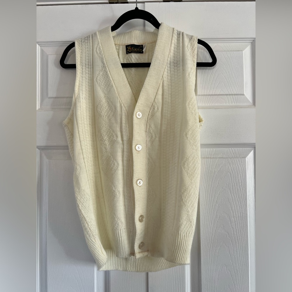 Vinatage Sweater Vest - Made in USA